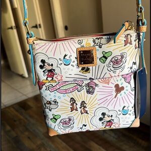 Dooney & Bourke Disney Crossbody Bag - White and Multicolor